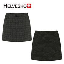 헬베스코 헬베스코 H0FWSK422 여성 기모 프린트 스커트