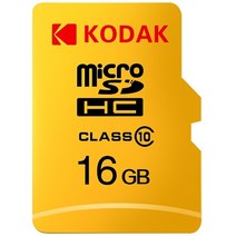 가성비 Kodak-오리지널 512GB 마이크로 SD 카드 클래스 10 16G 32G 64GB U3 4K 고속 메모리 TF128gb 메카드 C10 테라바이트, 16GB