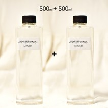 오가닉홈 라임바질 만다린 조말론향 디퓨저선물세트1+1 리필액 추가구매가능, 라임바질&만다린 디퓨저리필액 500ml+500ml