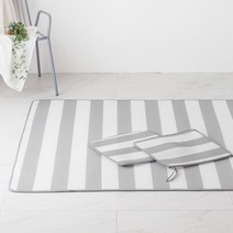 라뽐므 투웨이 3D 에어매쉬 쿨매트+방석 2p 슈퍼싱글, 라이트그레이