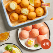 비비큐 BBQ 치즈볼 2종 270g (30g9EA) x 4팩 (사과잼2+크림2), 1개