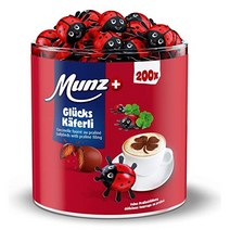 스위스 문츠 레이디버드 대용량 수입 초콜릿 1kg((쇼핑백포합), 1박스