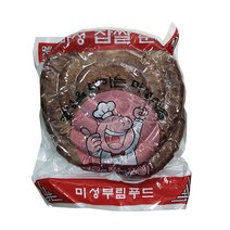 냉장 찹쌀 순대 2kg 식자재 급식 분식 도매 냉동 납품 업소용 식자재, 찹쌀순대2kg