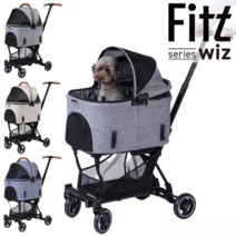 에어버기 AIRBUGGY 핏 위즈/핏 위즈 펫 캐리어 개모차, 그레이