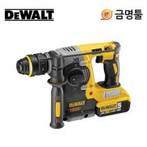 디월트 DCH273P2 충전햄머드릴 5.0AH 2팩 BL모터 3모드 파괴 천공 드릴링, 1개