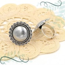 토이앤스티치/자수용 반제품 플라워 원형 반지 프랑스자수 퀼트-DIY, CF24-플라워 원형 반지, 1개