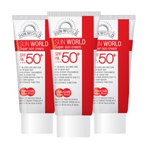 썬월드 수퍼 썬크림 50ml 1+1+1 워터프루프