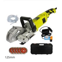 콘크리트벽홈따기 시멘트 벽체 공사 벽홈파기 홈내기 콘크리트 전선매설 전기그라인더 기계공구 카타 컷팅기 전문 수력 발전 설치 전기 벽 체이서 콘크리트 벽 홈 가공 기계 벽돌 벽, 협력사, 125mm 톱날