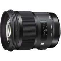 SIGMA 단 초점 표준 렌즈 Art 50mm F1.4 DG HSM 캐논 용 풀 사이즈 대응 311544, US Version_Nikon