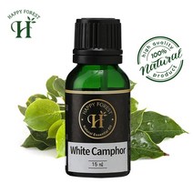 행복숲-천연 아로마오일 15ml/티트리/라벤더/라임, 03_천연 화이트캠퍼(15ml)
