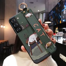 신서엔코 갤럭시S23케이스 갤럭시S23플러스케이스 갤럭시S23울트라케이스 Galaxy Phone Case SCS-1533 일러스트 핸드 스트랩 휴대폰 케이스