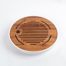 티앤차 다기트레이 차판(25.5cm) 대나무차판