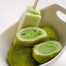 [빌리프마켓] 메론경단 메로나떡 메론맛경단 우유떡 답례떡 찹쌀모찌, 15개입