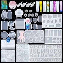 레진아트키트 레진아트키트 에폭시 수지 금형, 펜던트 금형 set3