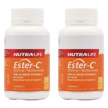 Nutralife Ester C Bioflavonoids 뉴트라라이프 에스테르 에스터 비타민 C 바이오플라보노이드 100정 2팩