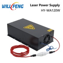 레이저 커팅기 라벨 프린터 조각기Kell Feng HY-WA120 Co2 레이저 전원 공급 장치 소스 튜브 및 절단 조각, 한개옵션0