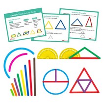 (EDX에듀케이션)지오스틱 수학활동세트 102피스