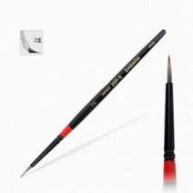 [RA㏓] 바바라 세필 80R-S 2호 화방용붓 그림 가는 세밀한 미술재료 미술용 방붓 도구 미술품 ▷_§Ea, 《본상품》, 옵션무[#@$]