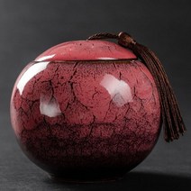 티팟 차 주전자 도자기 유리 캐디 다도 액세서리 휴대용 저장 항아리 캐디 도구, e