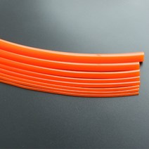 컨베이어벨트 부품 화물 승강용 기계 부속 5m 빨간색 부드러운 폴리 우레탄 컨베이어 벨트 pu 라운드 벨트 구동 벨트 2mm 3mm 4mm 5mm 6mm 7mm 8mm 10mm