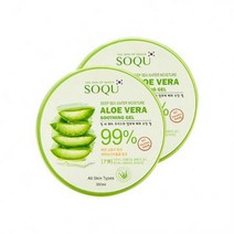 소큐 딥씨워터 모이스춰 알로에베라 수딩젤 300g × 2개, one option