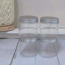 ABM 원형 보관 용기 200ml 4개입용기 원형용기 화장품용기 밀폐용기 휴대용용기