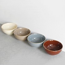 [바보사랑] 에크렌 골드 림(rim) 대접 (4colors), 상세 설명 참조