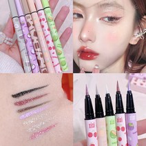 MINSHZEE 아이라이너 글리터 아이라이너 방수 쥬얼 7색상, 7색 1세트