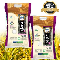 22년 햅쌀 농협 임금님표 이천쌀 쌀 8kg (4kg+4kg) 단일품종 경기미 명절선물 선물세트, 단품