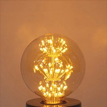 주방 식탁 카페 조명 3등 미니갓 뉴핸들 비디엘, [추가상품1] G95 에디슨 LED1-2 눈꽃