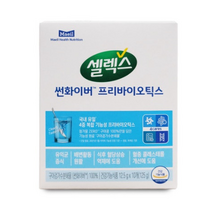 [미국FDA 식약처인증] 셀렉스 썬화이버 프리바이오틱스 스틱 12.5g 10포, 1박스 10포