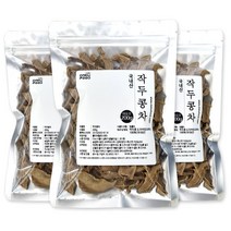 다누푸드 22년 햇 국내산 볶은 작두콩차 600g(200gX3개) 작두콩깍지차