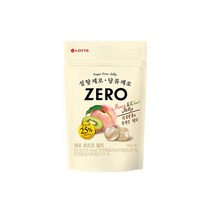 롯데제과 달달구리 슈가프리 설탕 당류 제로 후르츠 젤리 식후땡 52g 탕비실 수험생 당충전 어린이간식, 3개