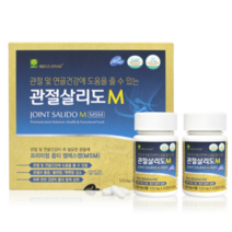 옵티엠에스엠 관절 영양제 관절엔보스웰리아 녹색홍합 상어연골 홍화씨분말 OPTIMSM, 1세트, 42정 x 2병