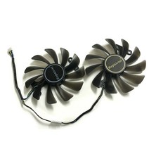 kfa2 gtx1070 ti ex gtx 10801070 exoc 그래픽 vga 교체용 2 개대 gpu 쿨러 비디오 카드 팬, 없음