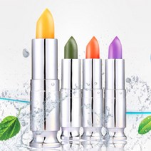 루아인매직립스틱 식물성분 보습 안묻는 립스틱, 그린 딥레드발색