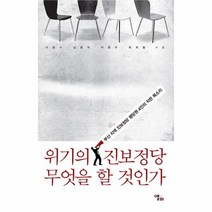 위기의 진보정당 무엇을 할 것인가, 상품명