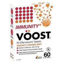 뉴질랜드 직구 부스트 Immunity 발포성 정제 Orange Zest 60테블릿 1pack, 수량, 상세참조