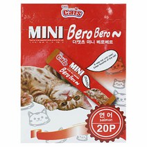 [더캣츠] 미니 베로베로 (연어맛/10gx20p)