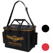 아티누스 AB-560 멀티 클리어 파우치 L 소품 보조가방, 레드 L