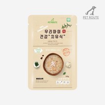 다옴펫 기력회복 국산 강아지 신장에좋은 간식 오리 개죽 3개 댕댕이파우치 면연력간식