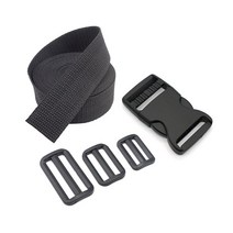 엄마의쇼핑 가방부자재 플라스틱 가방 버클고리 밴드 클립 웨이빙끈 가방수선, 3-클립3.2cm-1p