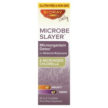 Bioray Inc. (바이오레이) Microbe Slayer 미생물 알코올 무함유 60ml(2fl oz), One Color, One Size