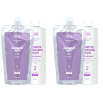 루미네이터 소프트(손상모) 1제+2제(리퀴드) 2개