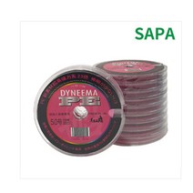 싸파 다이니마 코랄핑크 100M 연결 합사 줄