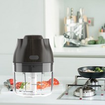 SEITESTU+무선 미니 전동 만능 다지기 250ml, 토색250ml