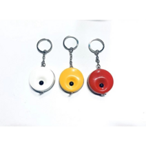 (오렌지미싱) 피코줄자 독일제 고리줄자 원터치 키홀더