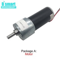 선외기엔진 Bringsmart DC 기어 모터 12 볼트 감속기 엔진 고속 고토크 가역 JGB37-3157 24V, 05 12v 60rpm_01 package A