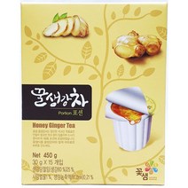 MDG5977 업소용 식당 식자재 꿀생강차 액상 30g x15T 합450g 율무/둥굴레차/유자차/핫초코