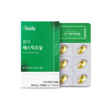 매스틱검 퓨어매스틱오일 30캡슐, 4개